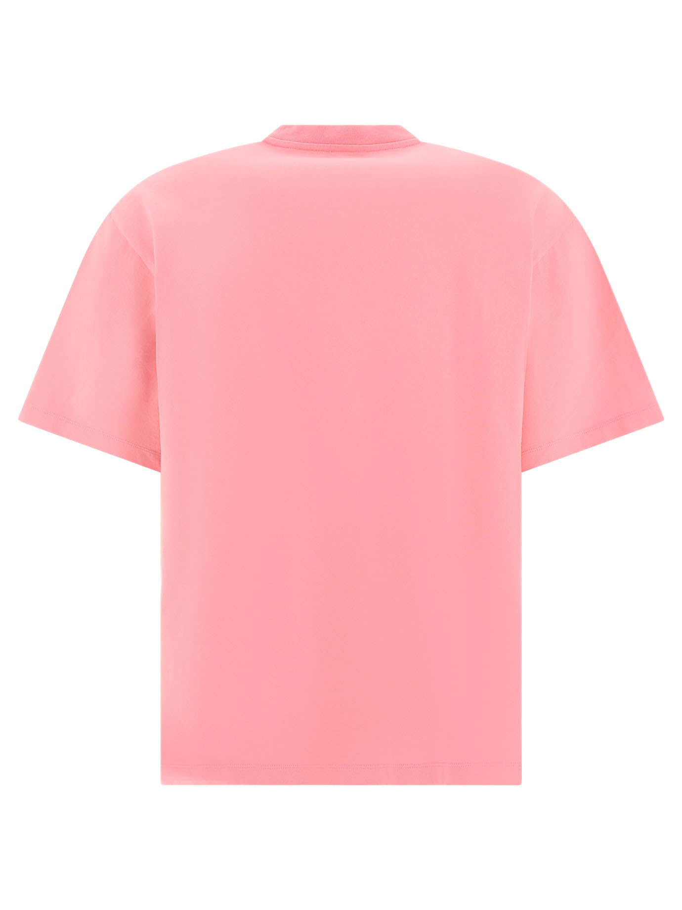 STOCKHOLM SURFBOARD CLUB Pink T-shirt with logo